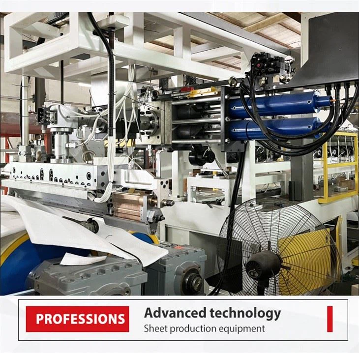 Plastic Extrusion Machine PC PMMA Sheet Extruder