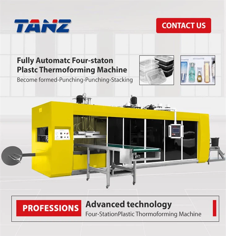 Plastic Vacuum Forming Suction Blister Molding Machine