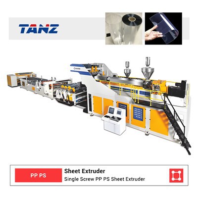Enkelskruv plastextruderingsmaskin